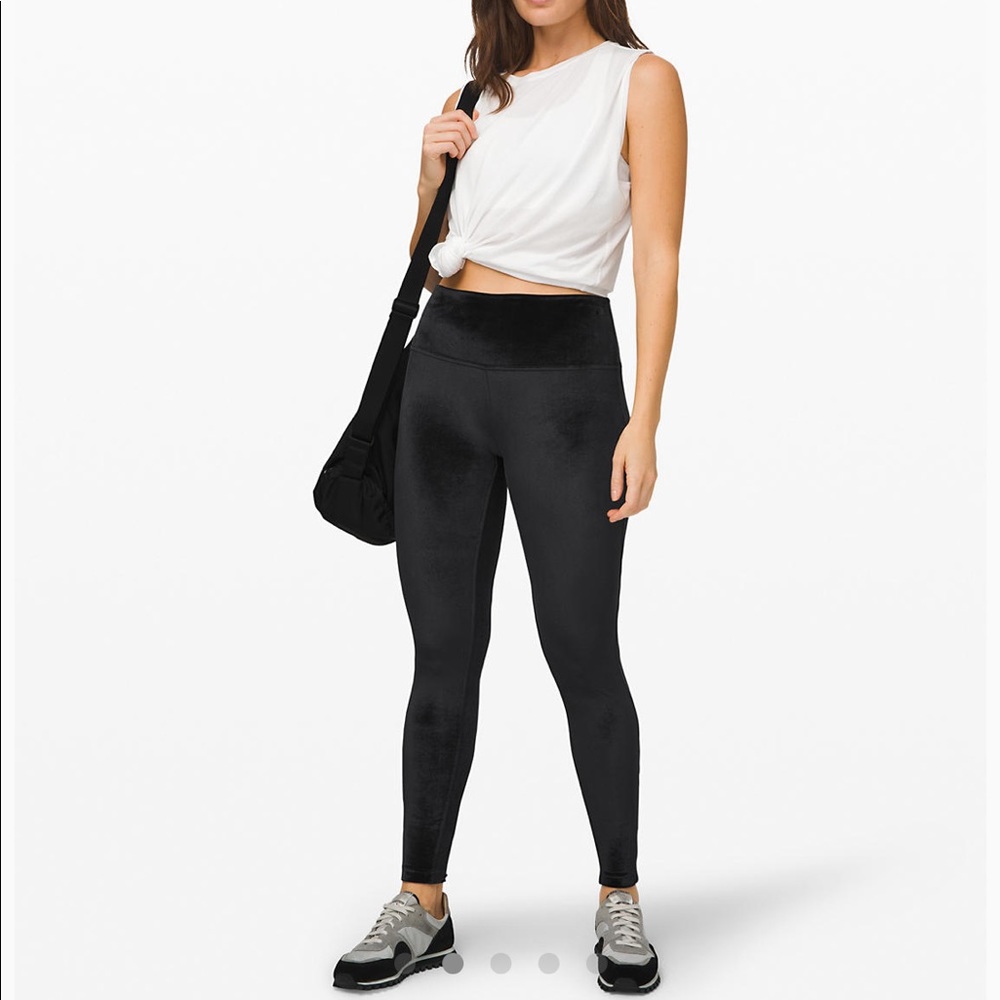 ATHLETA Chaturanga tight velvet